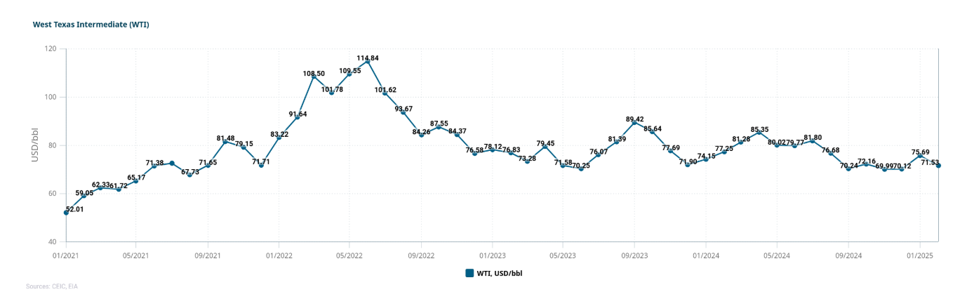Petróleo e Gás da Índia 2025