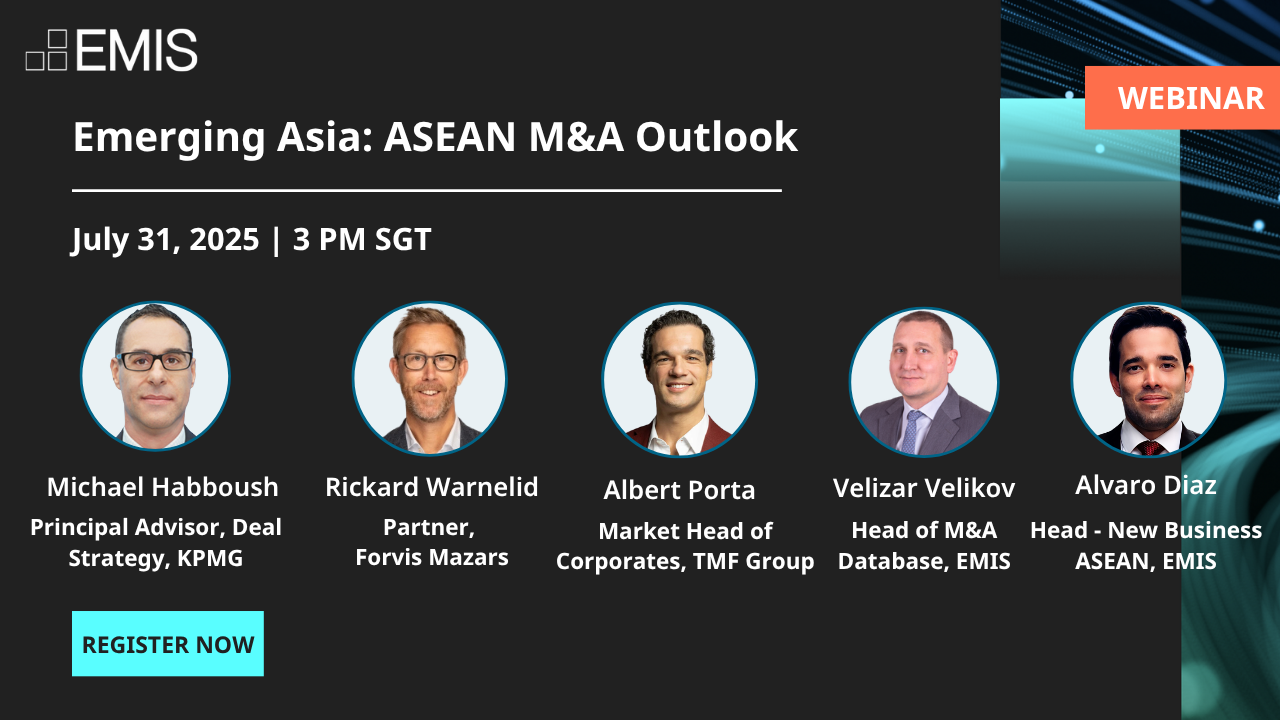 Emerging Asia: ASEAN M&A Outlook