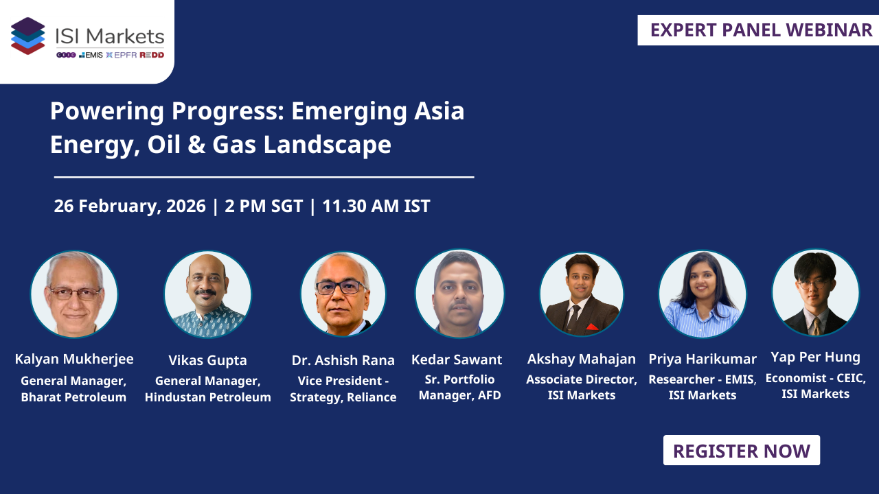 Webinar: Powering Progress - Emerging Asia Energy, Oil & Gas Landscape